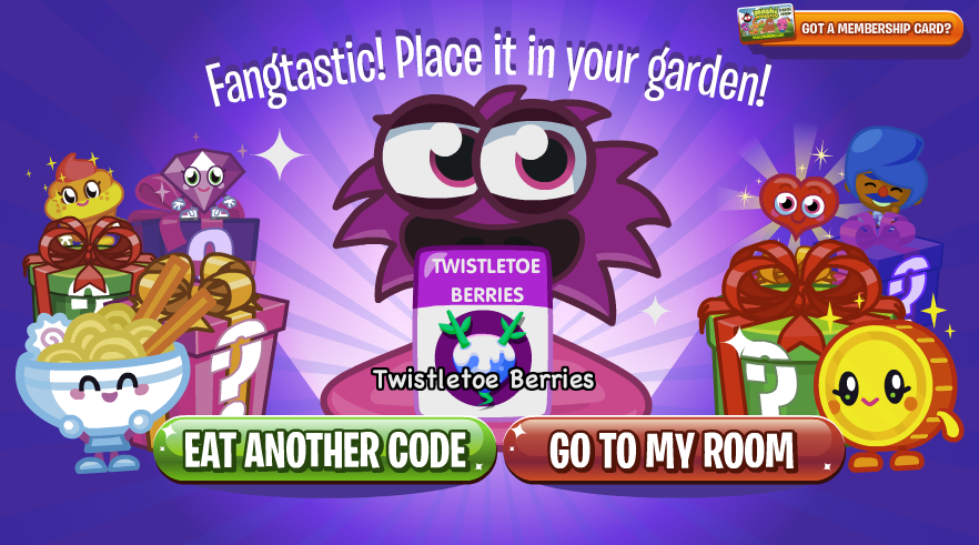 Moshi monsters code for willow